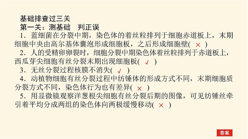 人教版高中生物学必修一专项培优导学案+课件04