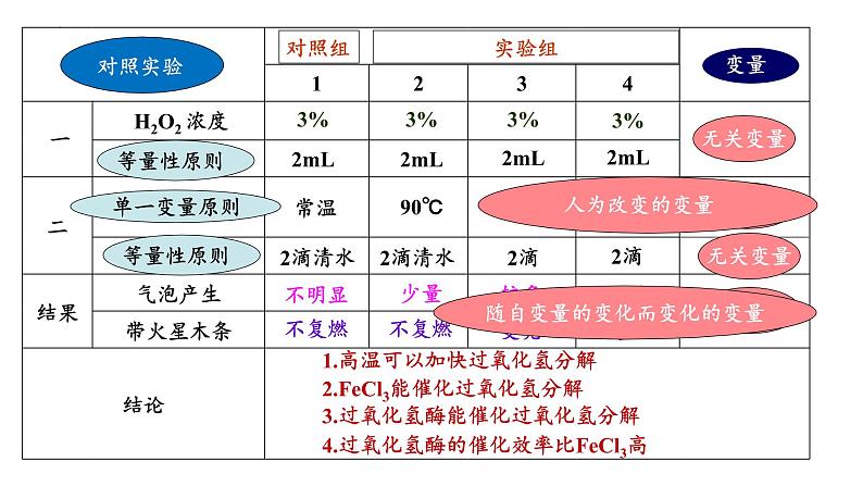 203届高三一轮复习生物：降低化学反应活化能的酶课件06