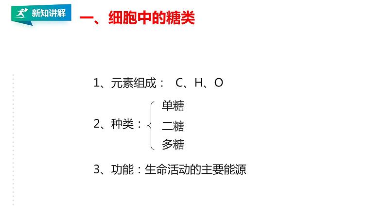 高中生物必修一 2.3 细胞中的糖类和脂质 课件07