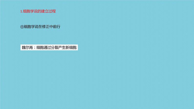 2023届高三一轮复习生物：走近细胞课件06