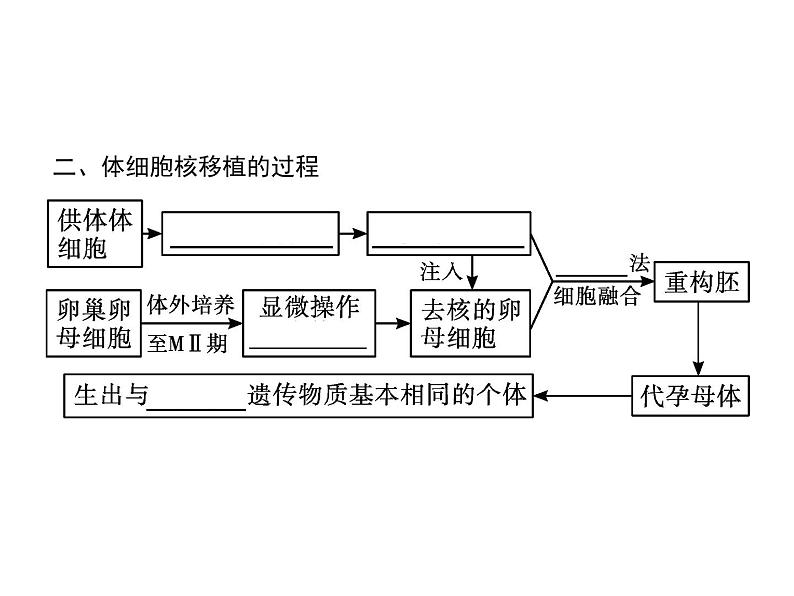 高中生物选择性必修三  第2章　第2节　三　动物体细胞核移植技术和克隆动物第4页