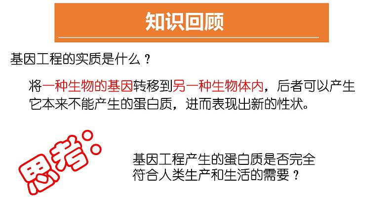 高中生物选择性必修三  3.4蛋白质工程的崛起 课件第4页