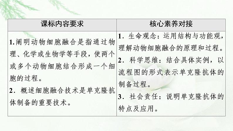 人教版高中生物选择性必修3生物技术与工程第2章第2节第2课时动物细胞融合技术与单克隆抗体课件第2页