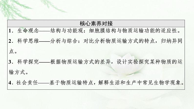 人教版高中生物必修1第4章第2节主动运输与胞吞、胞吐课件03