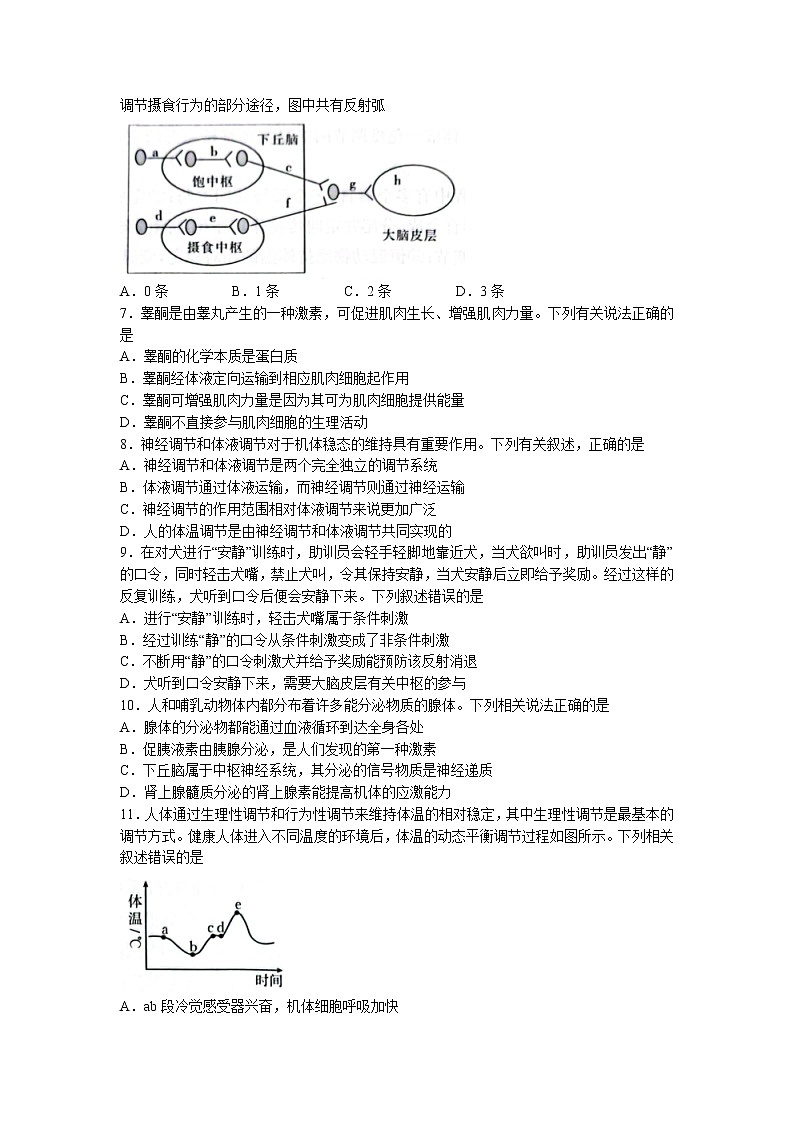 2023河南省创新发展联盟高二上学期10月阶段检测生物无答案第2页