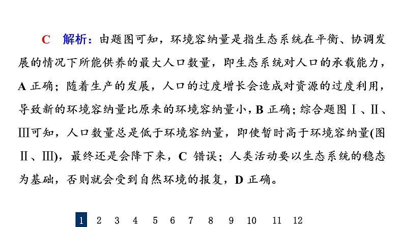 人教版高考生物一轮总复习课时质量评价32人与环境课件第4页