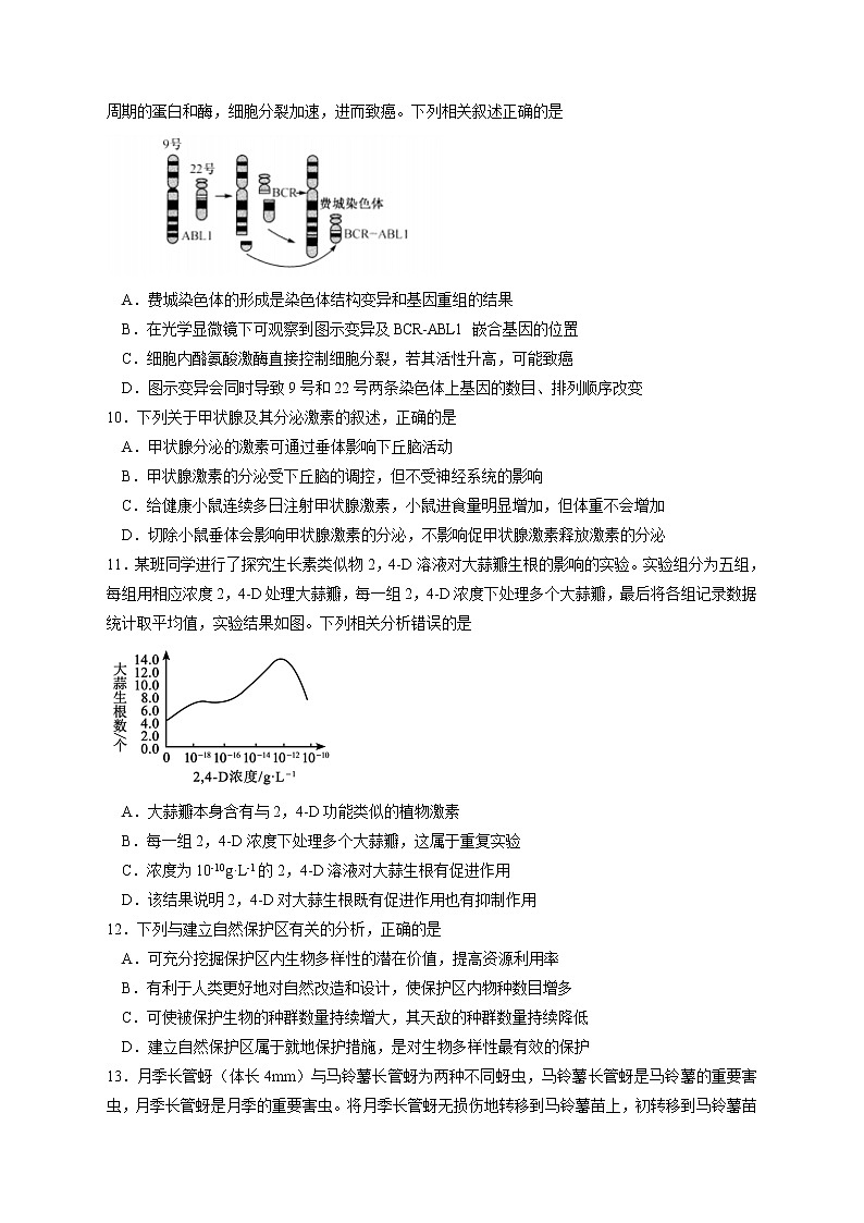 第5次月考生物试卷第3页