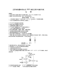 2021南通海安县高三上学期期中生物含答案