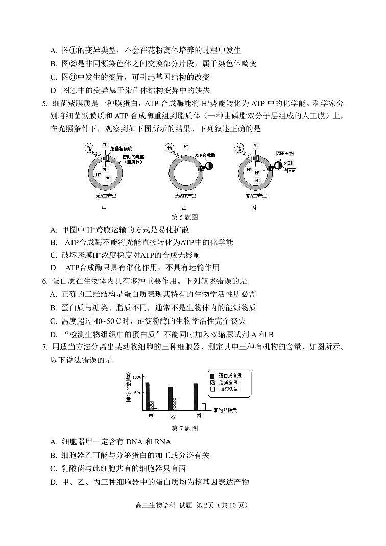 06生物试题第2页