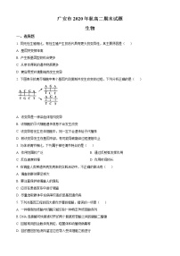 2021广安高二上学期期末考试生物试题含答案