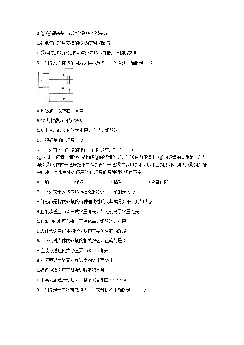 2021运城景胜中学高二9月适应性测试生物试题含答案02