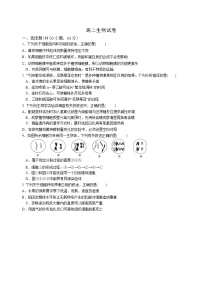 2020西安西北工业大学附中高二下学期五月考试生物试题含答案