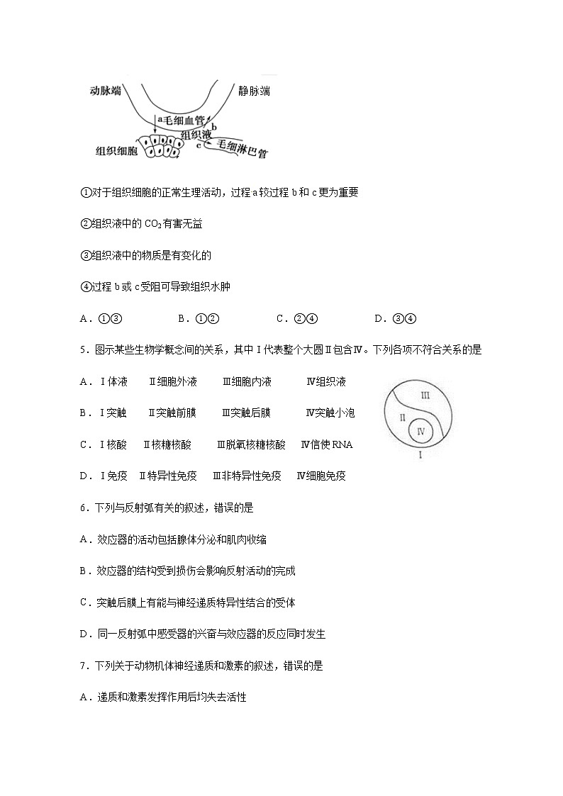 2020海南省嘉积中学高二上学期第三次月考（12月）生物试题含答案02