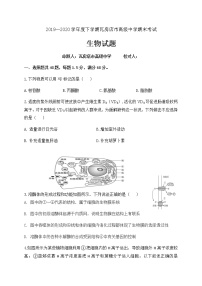 2020瓦房店高级中学高一下学期期末考试生物试题含答案