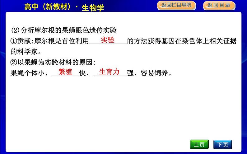 浙科版高中生物学必修2遗传与进化第二章染色体与遗传课时教学课件05