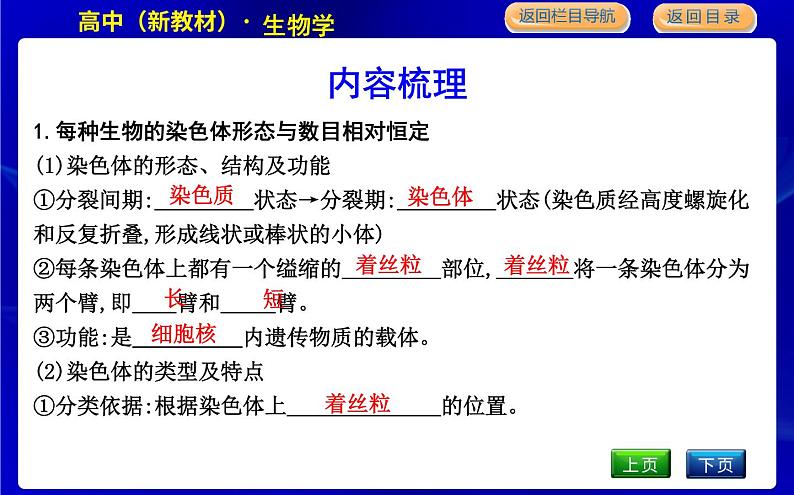 浙科版高中生物学必修2遗传与进化第二章染色体与遗传课时教学课件04