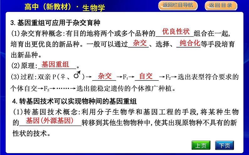 浙科版高中生物学必修2遗传与进化第四章生物的变异课时教学课件06