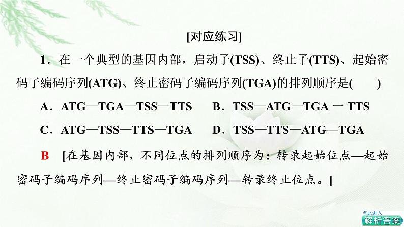 人教版高中生物选择性必修3生物技术与工程第3章素能提升课基因工程与其他模块知识的综合课件08