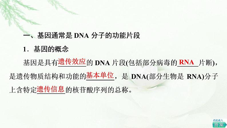 浙科版高中生物必修2遗传与进化第3章第4.5节第1课时基因的表达——转录和翻译课件04