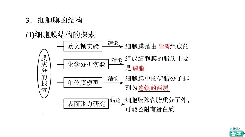 人教版高考生物一轮总复习必修1第2单元第4课细胞膜和细胞核课件第8页