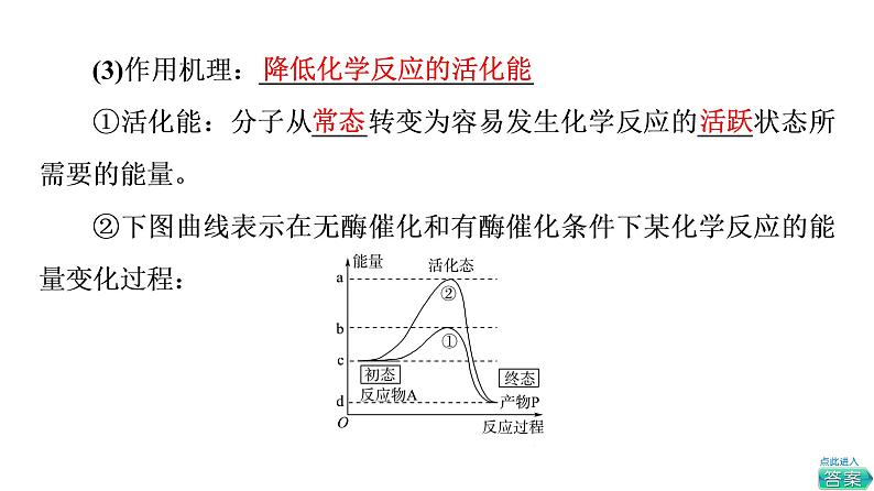 人教版高考生物一轮总复习必修1第3单元第7课酶和ATP课件08