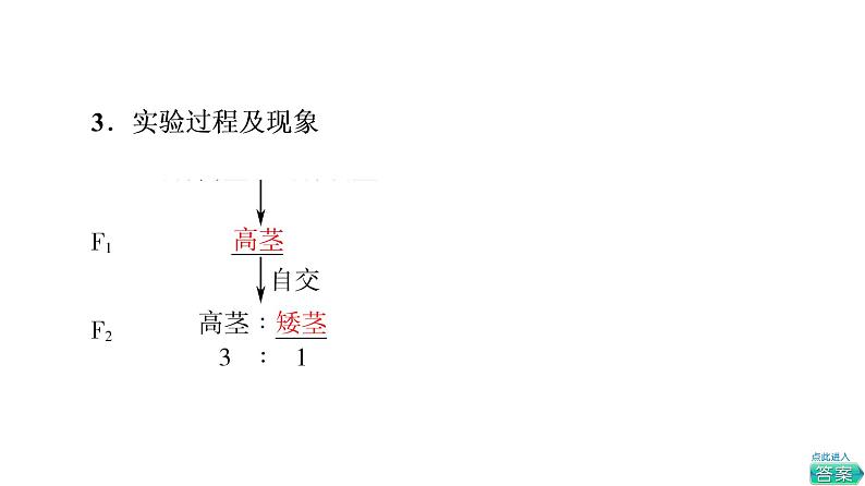 人教版高考生物一轮总复习必修2第5单元第13课孟德尔的豌豆杂交实验(一)课件第6页