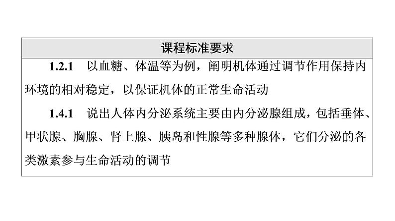 人教版高考生物一轮总复习选择性必修1第8单元第24课体液调节课件第2页