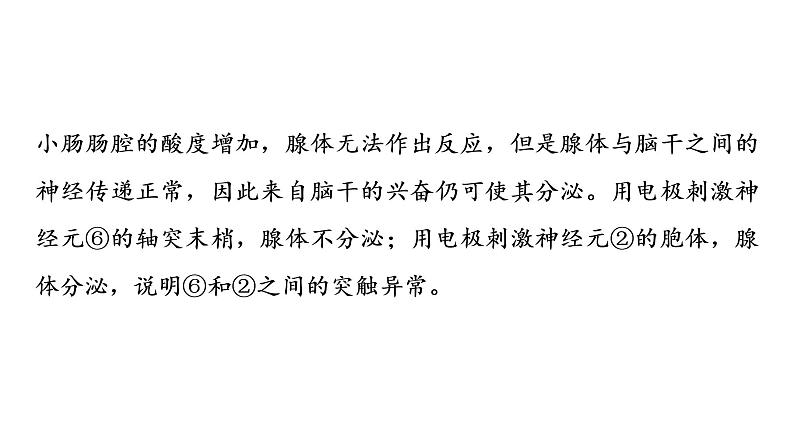 人教版高考生物一轮总复习选择性必修1第8单元高频考点进阶课6动物生理相关实验探究课件第7页