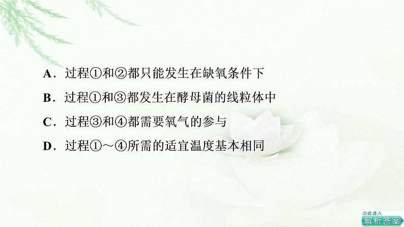 苏教版高中生物选择性必修3第1章素能提升课发酵工程与其他相关知识的综合课件第6页