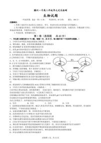 2023滕州一中高二上学期10月月考生物试题PDF版含答案