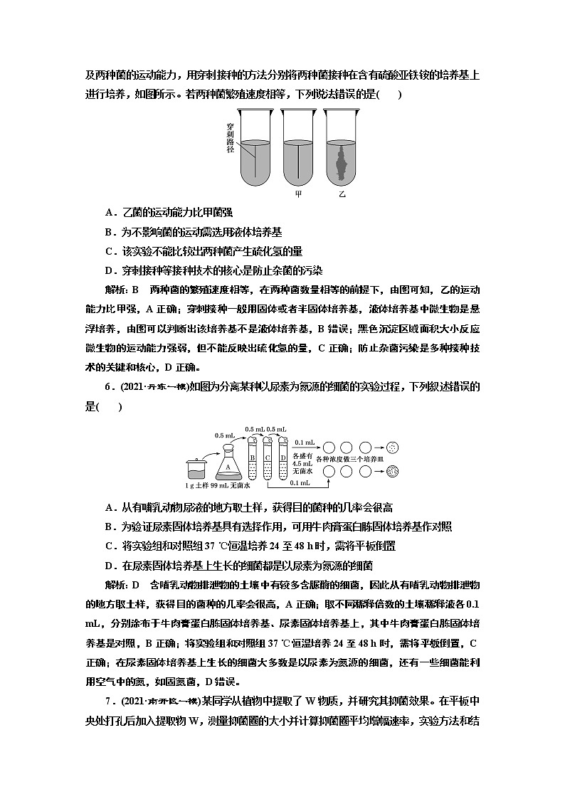 【最新版】23届高考生物二轮复习之专题跟踪检测（十二） 发酵工程第3页