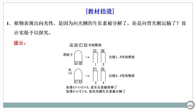 【最新版】22届高考生物二轮专题复习之专题九  植物激素调节【同步课件】第5页