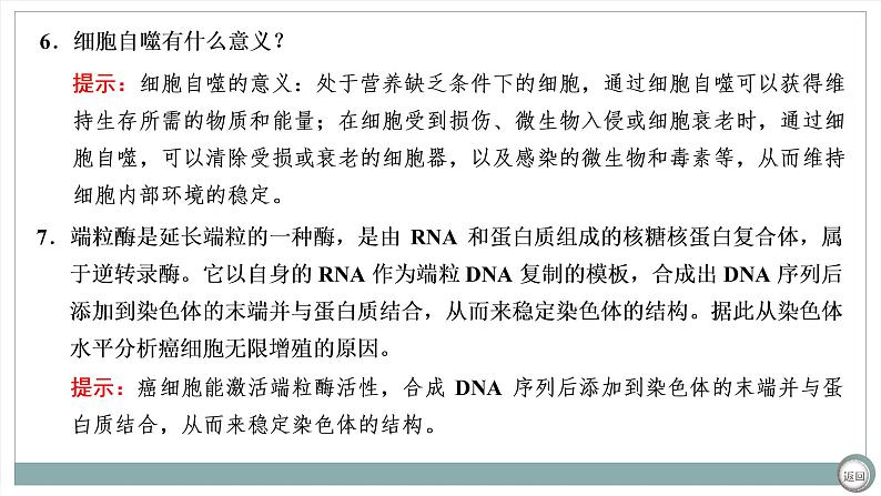 【最新版】22届高考生物二轮专题复习之专题三  细胞的生命历程【同步课件】第8页