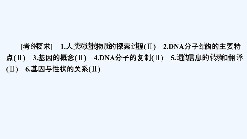 【最新版】23届生物新高考二轮专题复习之专题4　遗传的分子基础【同步课件】第1页