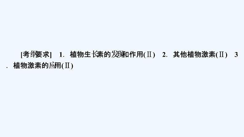 【最新版】23届生物新高考二轮专题复习之专题8　植物的激素调节【同步课件】第1页