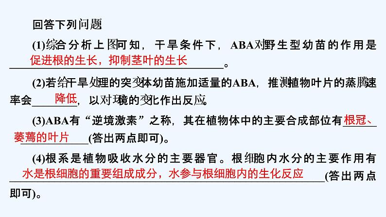 【最新版】23届生物新高考二轮专题复习之专题8　植物的激素调节【同步课件】第7页