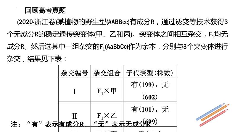 2023届高三新高考一轮复习小专题　 自由组合定律的拓展应用第2页