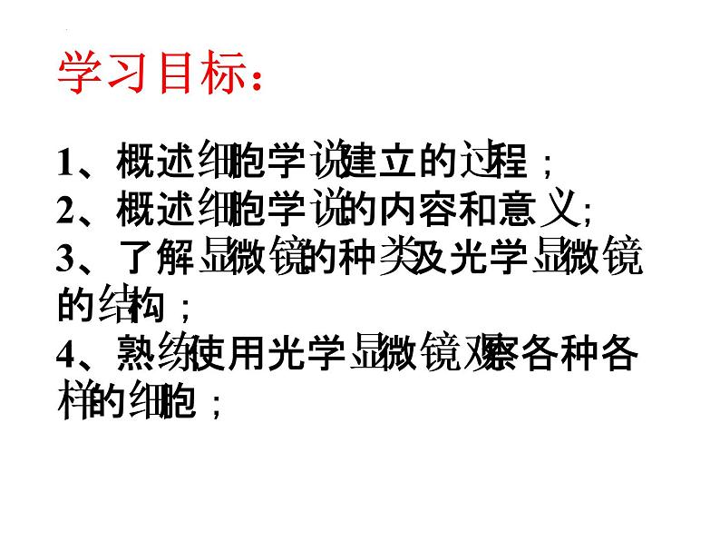 2023届高三一轮复习生物：3.1生命活动的基本单位-细胞课件第2页