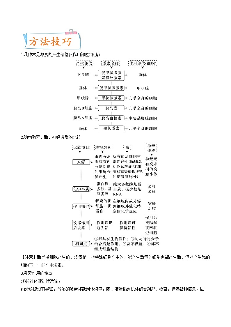 【高考考点专题复习】高考生物考点专题复习——考向18《体液调节》全能卷（全国通用）（解析版）第2页