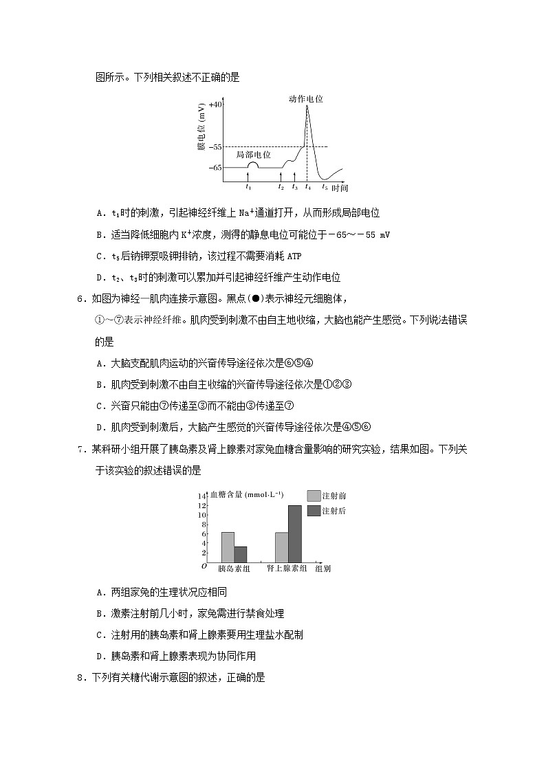 江苏省盐城市滨海县东元高级中学、射阳高级中学等三校2022-2023学年高二生物上学期期中试卷（Word版附答案）第2页