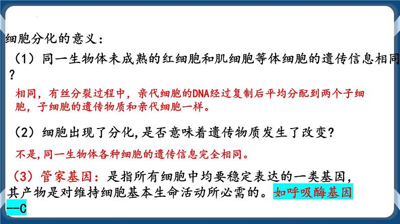 考点02 细胞分化、衰老、死亡 课件05