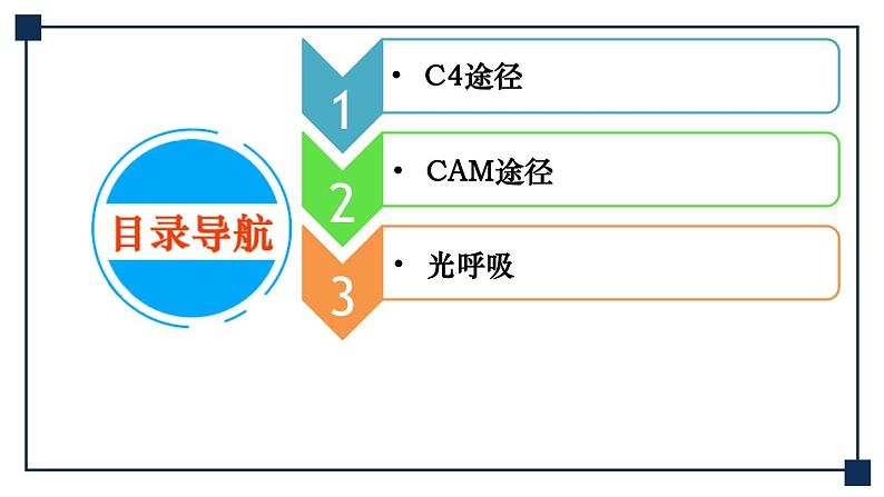 微专题03 C4途径、CAM途径及光呼吸 课件02