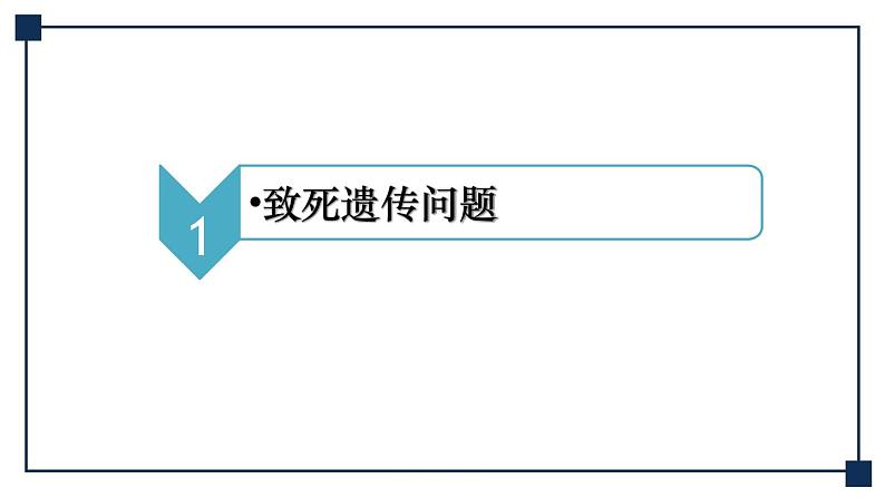 微专题06 分离定律中的特殊情况 课件03