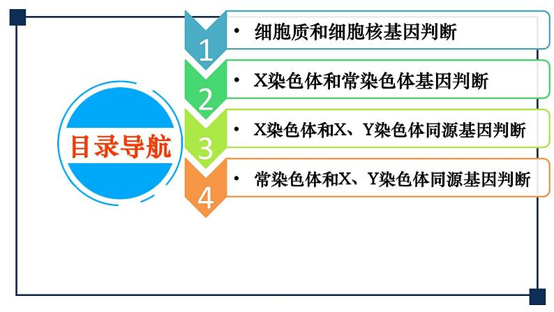 微专题08 一对等位基因在细胞中位置的判定方法 课件02