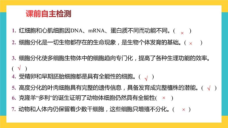 【高考一轮专题复习】高考生物专题复习——第18讲《细胞的分化、衰老、凋亡与癌变》复习课件（全国通用）第4页