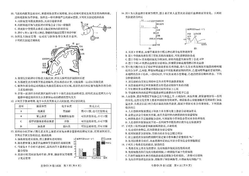 河南省安阳市2022--2023学年高二年级上学期期中考试生物试卷第2页