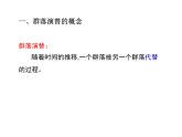 高中生物选择性必修二 2.3 群落的演替 课件