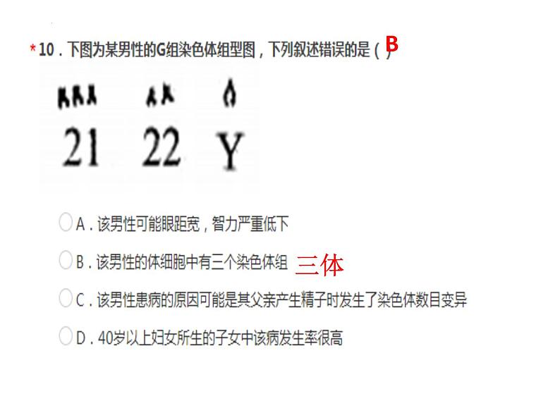 2023届高三一轮复习生物：染色体组型及伴性遗传课件第5页