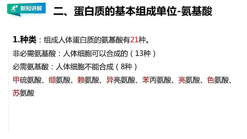 高中生物必修一 2.4蛋白质是生命活动的主要承担者教学课件第7页