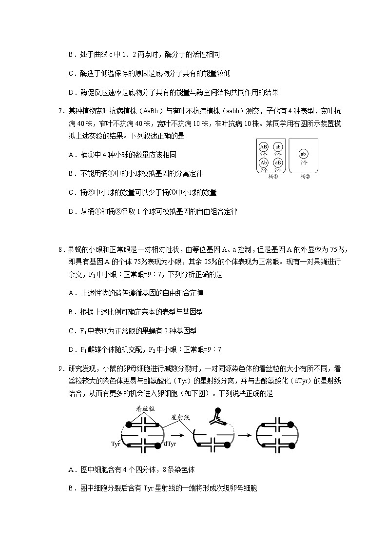 2023日照高三上学期校际期中联考生物试题PDF版含答案03